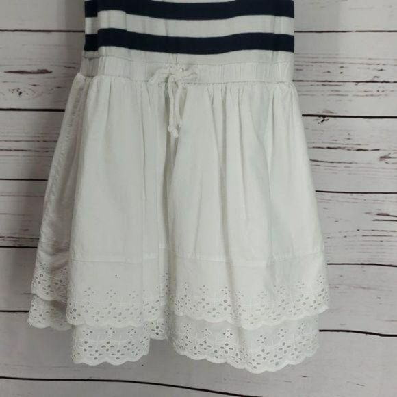 Maggie and Zoe Girls Navy and White Lace Back Dress Size 7‎ - Picture 5 of 7